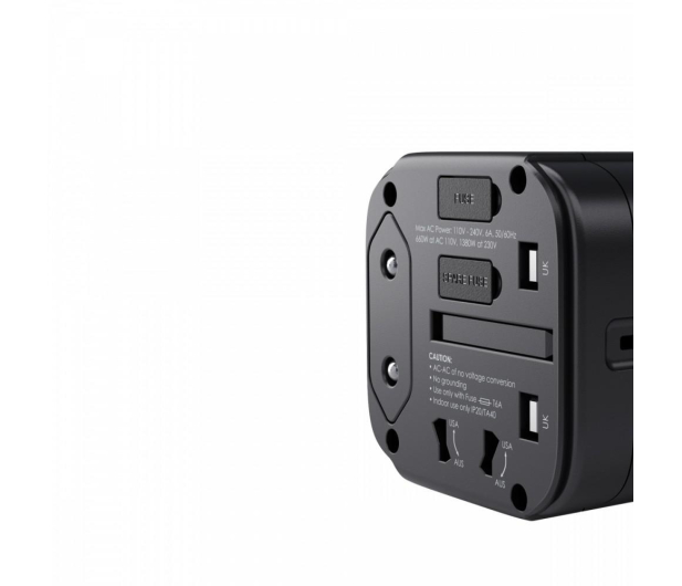 Aukey Ładowarka podróżna - adapter EU/US/UK/AUS 15W - 1220043 - zdjęcie 2